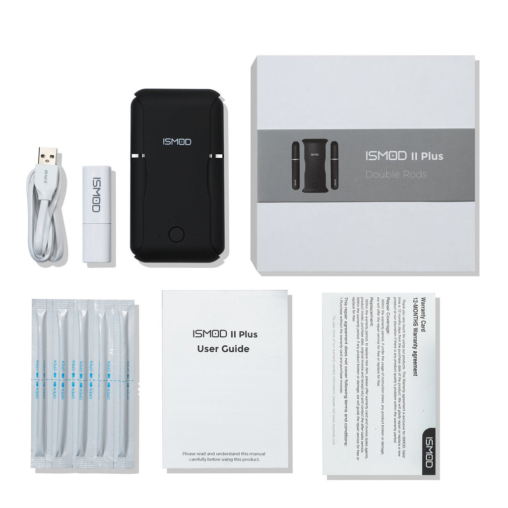 ISMOD II Plus Kit (SMART tobacco heating device) - compatible with HEETS - ISMOD