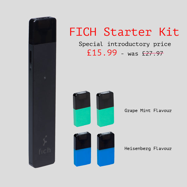 FICH Starter Kit - 1 device & 4 pods - ISMOD