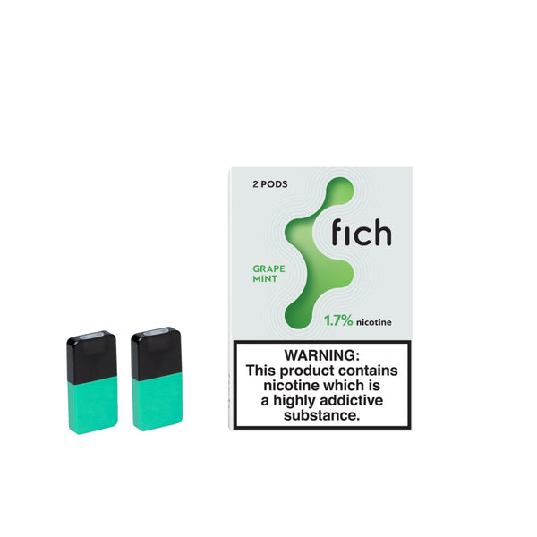 FICH Pods x 2 pack - Grape Mint flavour - ISMOD