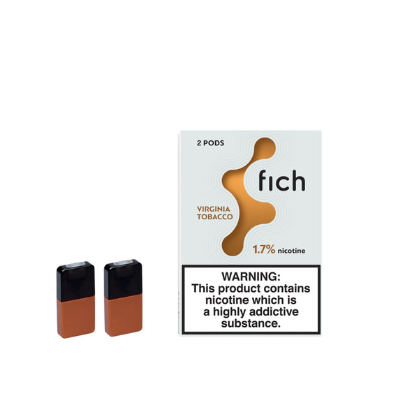 FICH Pods x 2 pack - Virginia Tobacco flavour - ISMOD